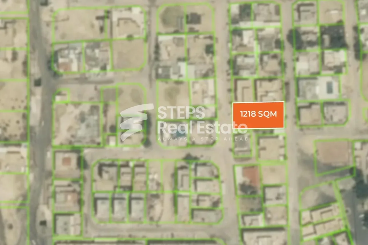 Lands For Sale in Al Daayen  - Sumaysimah  -Area Size 1,218 Square Meter