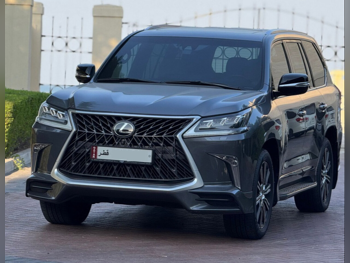 لكزس  ال اكس  570  2019  اوتوماتيك  184,000 كم  8 سلندر  دفع رباعي  اس يو في  رمادي