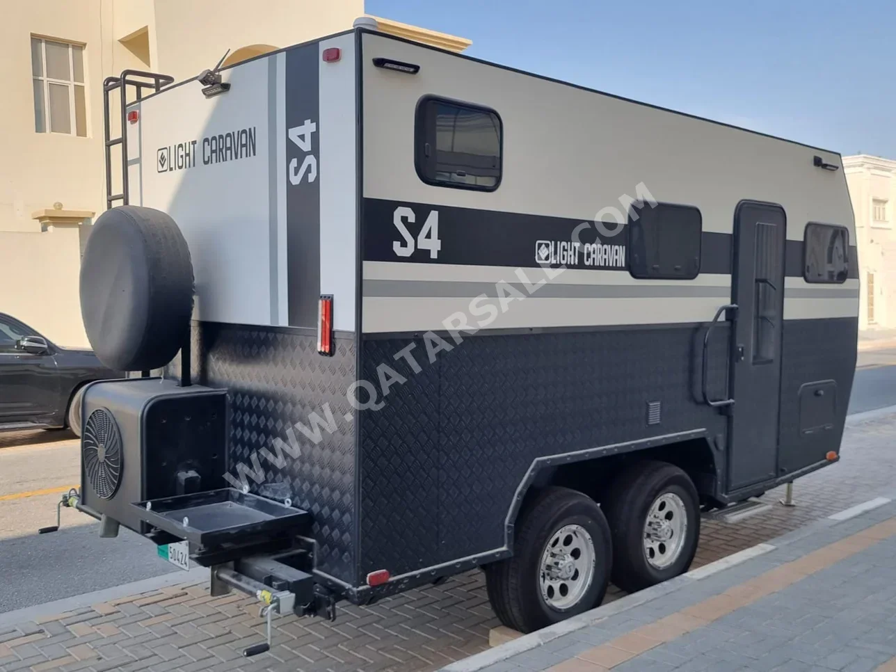 Caravan - Light Caravan  - 2025  - White & Black  -Made in Qatar