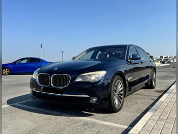 بي ام دبليو الفئة - السابعة 740 Li 2009 اوتوماتيك 169,000 كم 6 سلندر دفع خلفي سيدان أزرق غامق