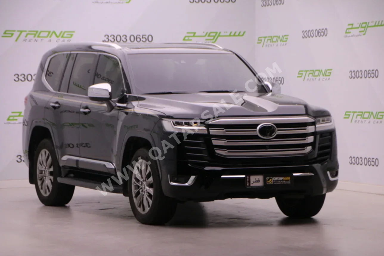 تويوتا  لاند كروزر  في اكس ار توين توربو  2023  اوتوماتيك  72,000 كم  6 سلندر  دفع رباعي  اس يو في  أسود  تحت الضمان