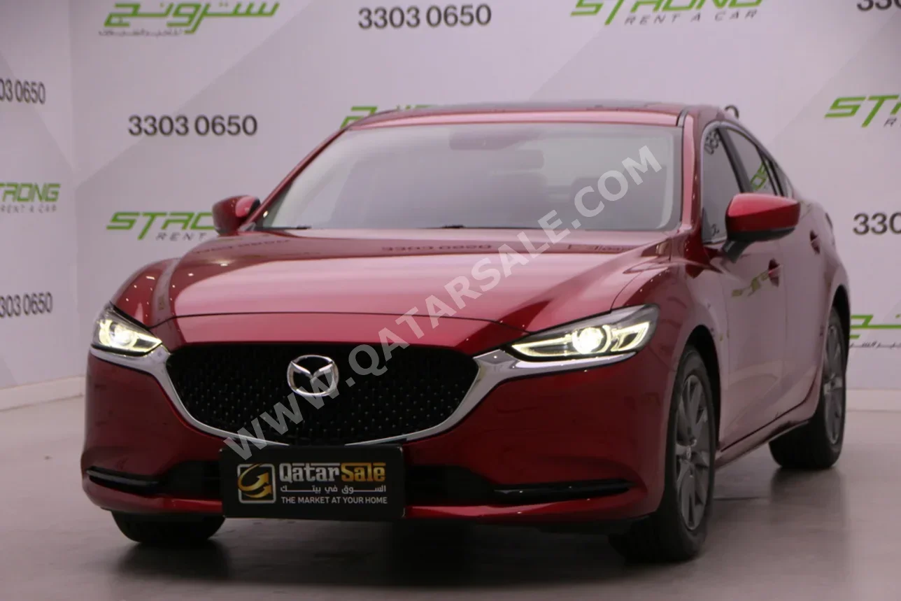 مازدا مازدا 6 2020 اوتوماتيك 39,000 كم 4 سلندر دفع رباعي سيدان أحمر