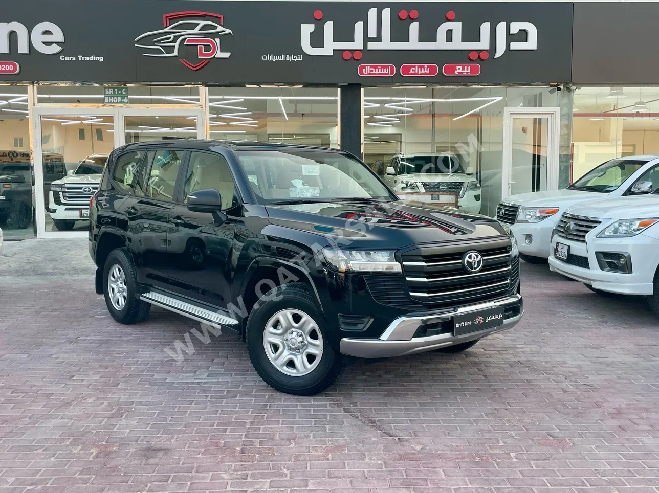 تويوتا  لاند كروزر  جي اكس  2024  اوتوماتيك  45,000 كم  6 سلندر  دفع رباعي  اس يو في  أسود  تحت الضمان