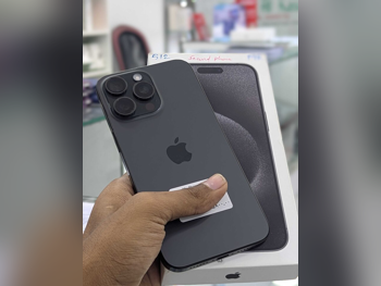 Mobile Phones Apple - iPhone 15 - Pro Max - Black Titanium - 512 GB