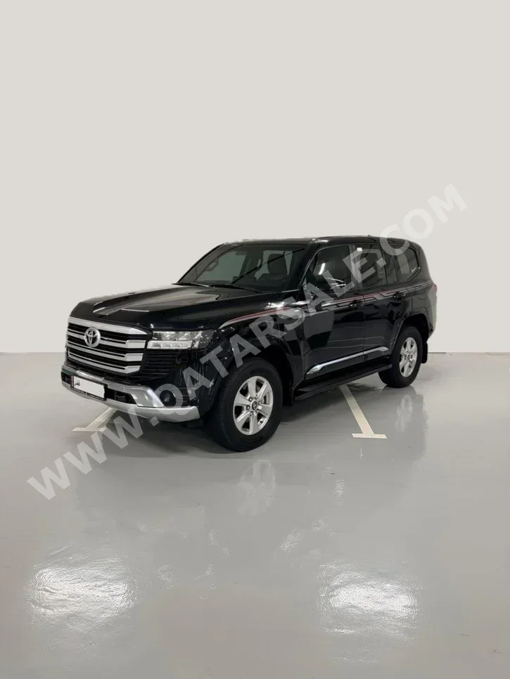 Toyota  Land Cruiser  GXR Twin Turbo  2023  Automatic  80,000 Km  6 Cylinder  Four Wheel Drive (4WD)  SUV  Black  With Warranty