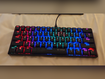 لوحات المفاتيح - فيرتوكس  - أسود  - كيبورد فقط  - لاسلكي