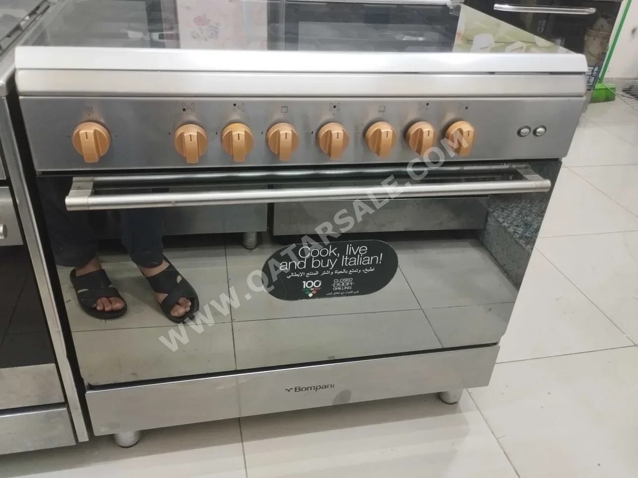 Bompani  Cooking Range  - Gas  - Stainless Look