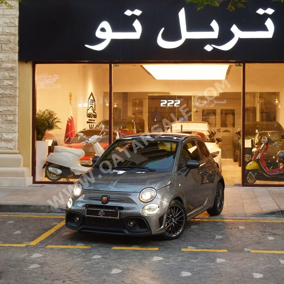 Fiat  695  Abarth  2024  Automatic  9,570 Km  4 Cylinder  Front Wheel Drive (FWD)  Hatchback  Gray  With Warranty