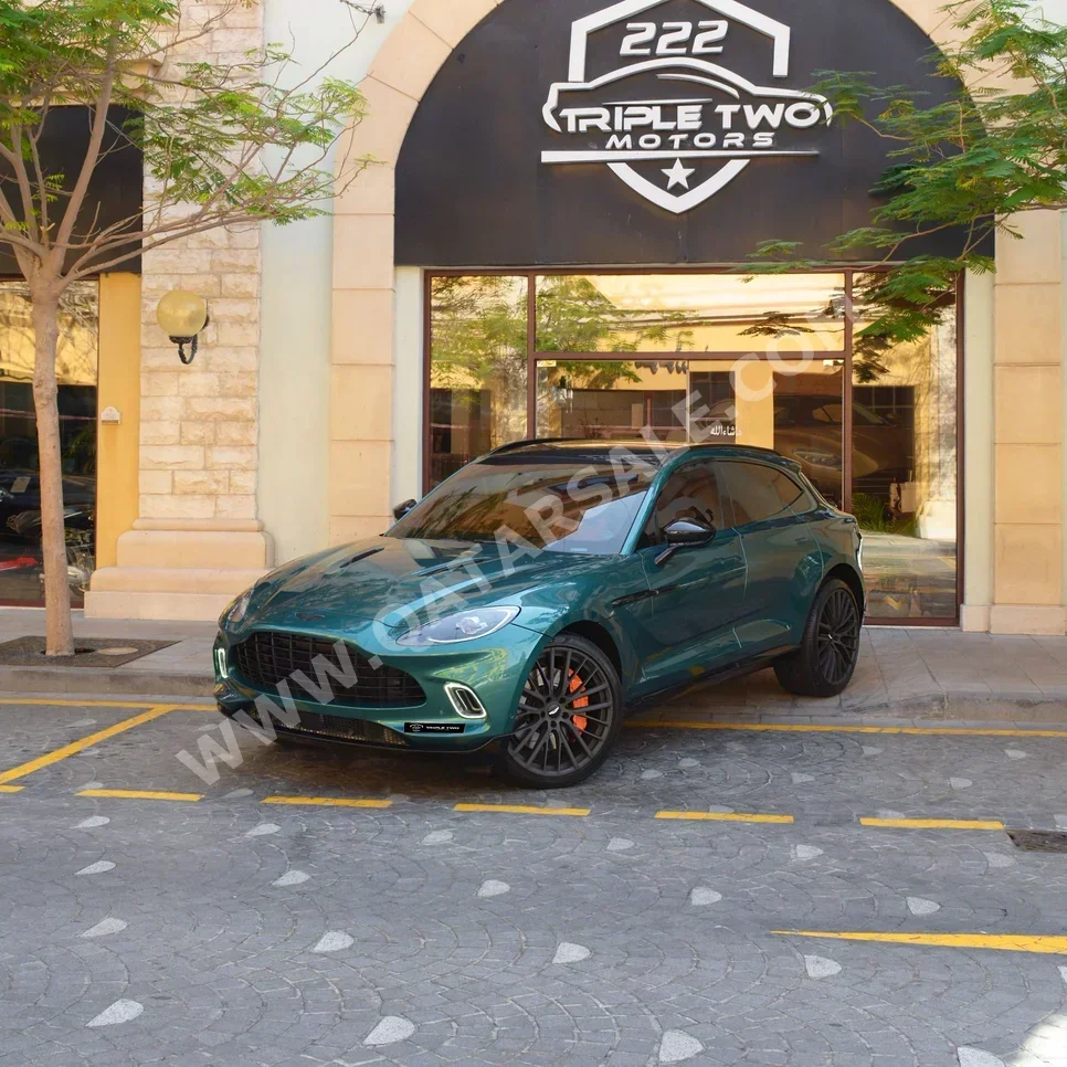 Aston Martin DB X 2022 Automatic 9,300 Km 8 Cylinder All Wheel Drive (AWD) SUV Green