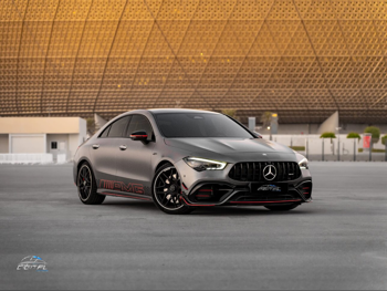 مرسيدس - بنز  سي ال ايه  45 اس اي ام جي  2024  اوتوماتيك  20,000 كم  4 سلندر  دفع خلفي  سيدان  رمادي  تحت الضمان