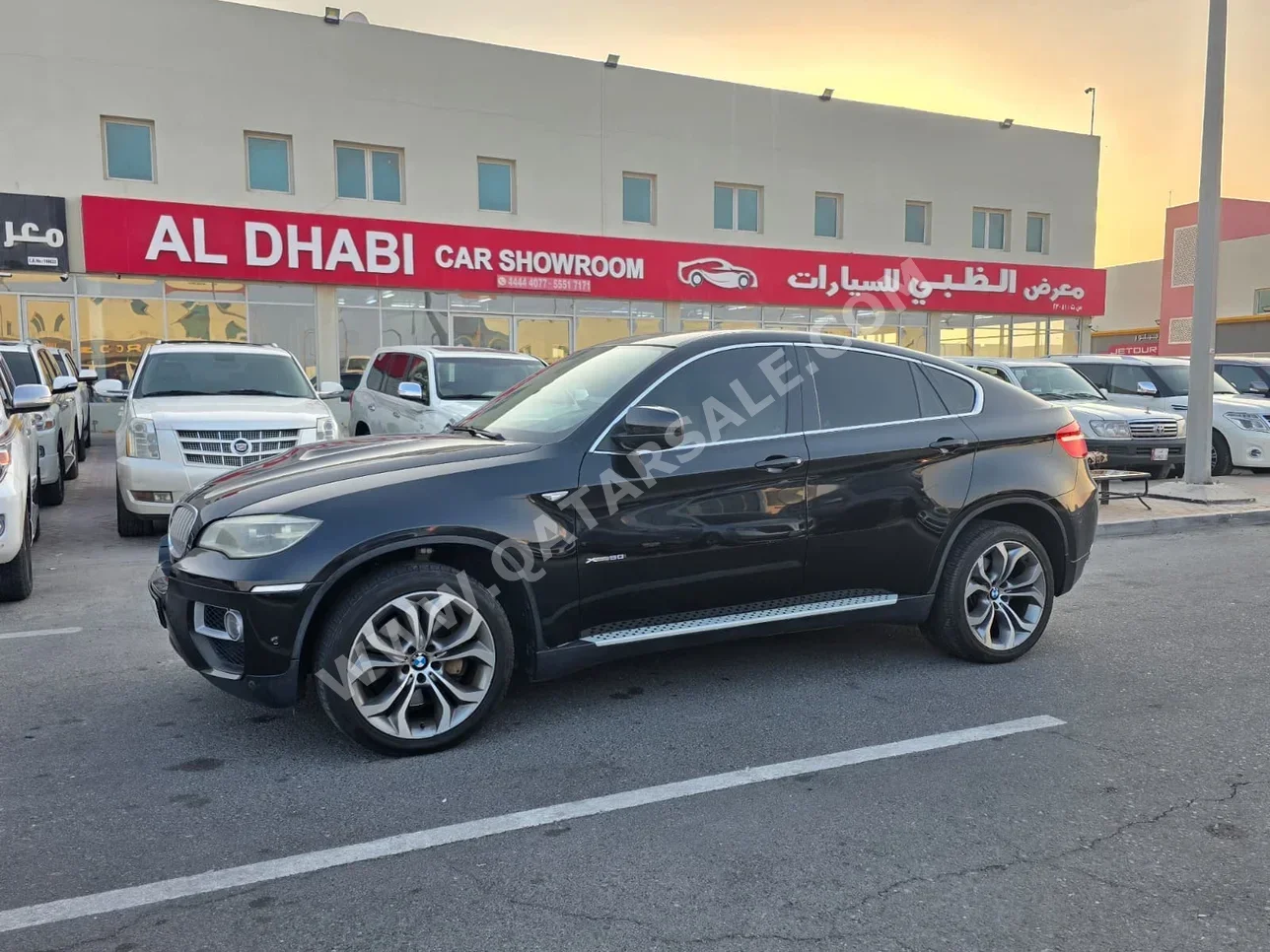 BMW  X-Series  X6 50i  2013  Automatic  148,000 Km  8 Cylinder  Four Wheel Drive (4WD)  SUV  Black