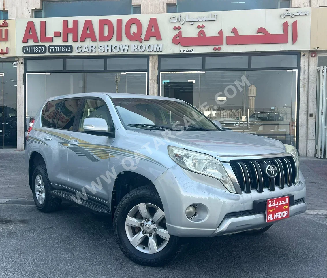 Toyota  Prado  TXL  2014  Automatic  446,000 Km  6 Cylinder  Four Wheel Drive (4WD)  SUV  Silver