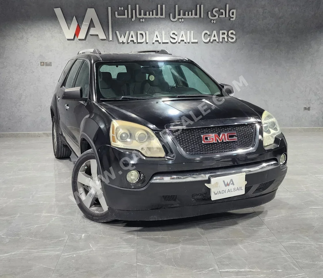 GMC  Acadia  2011  Automatic  178,000 Km  6 Cylinder  All Wheel Drive (AWD)  SUV  Black
