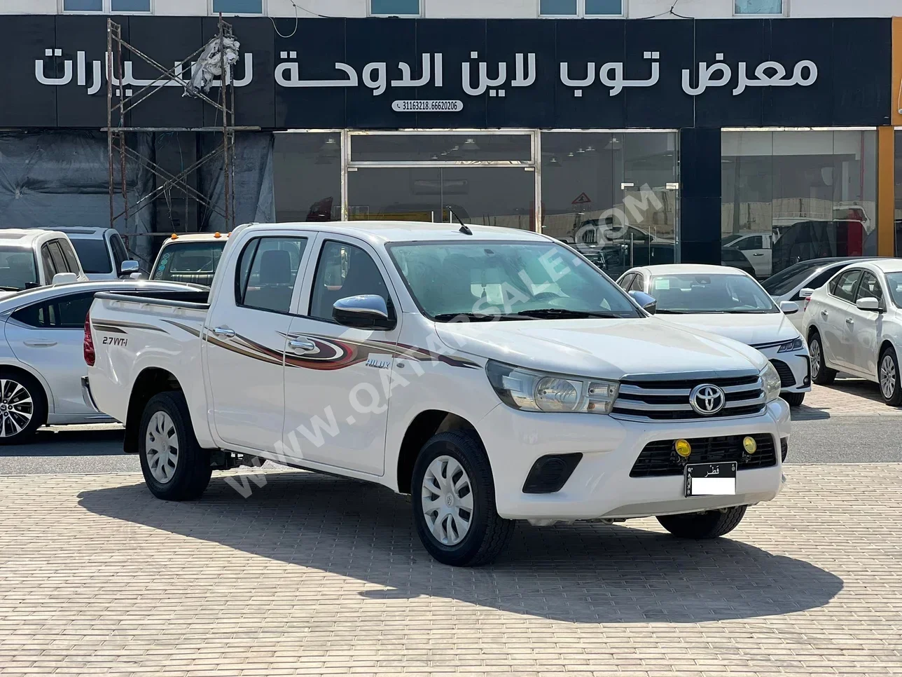 Toyota  Hilux  2016  Manual  422,000 Km  4 Cylinder  Front Wheel Drive (FWD)  Pick Up  White