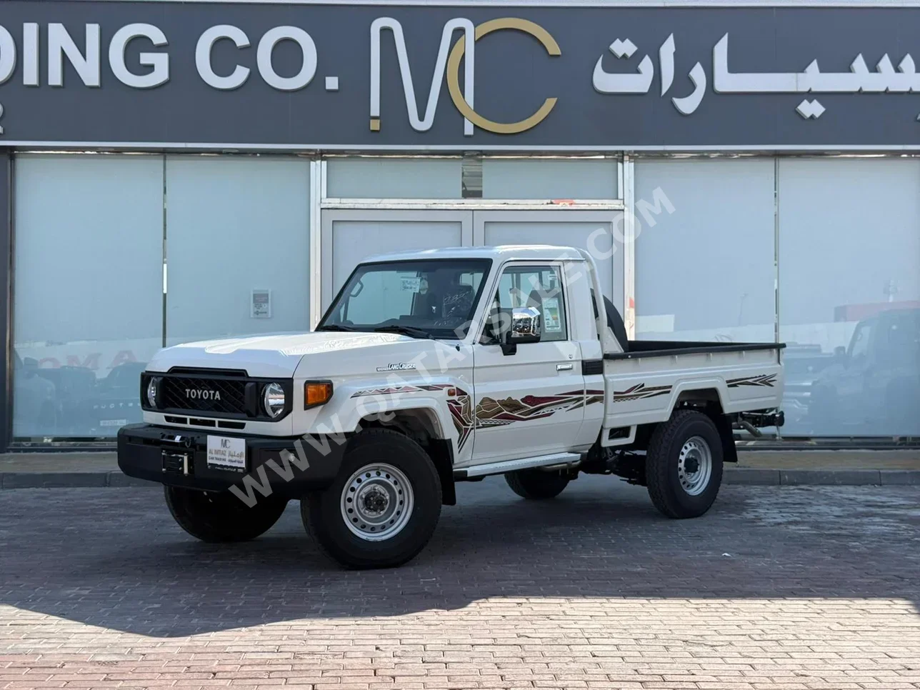 Toyota  Land Cruiser  LX  2025  Manual  0 Km  6 Cylinder  Four Wheel Drive (4WD)  Pick Up  White  With Warranty