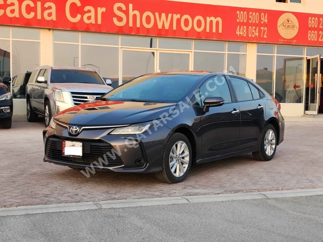 Toyota  Corolla  2024  Automatic  4,000 Km  4 Cylinder  Rear Wheel Drive (RWD)  Sedan  Gray  With Warranty
