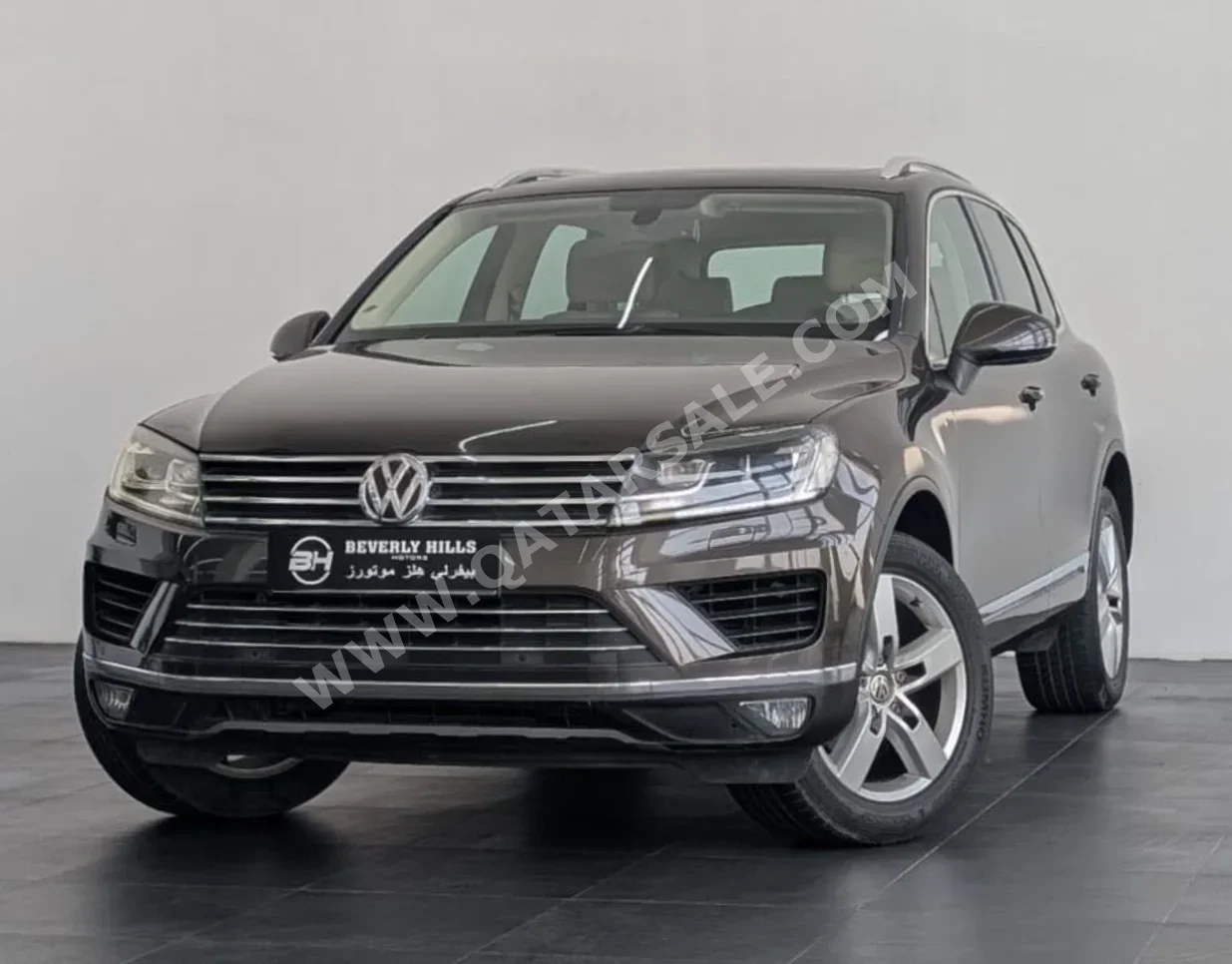 Volkswagen  Touareg  Sport  2015  Automatic  139,800 Km  6 Cylinder  All Wheel Drive (AWD)  SUV  Brown