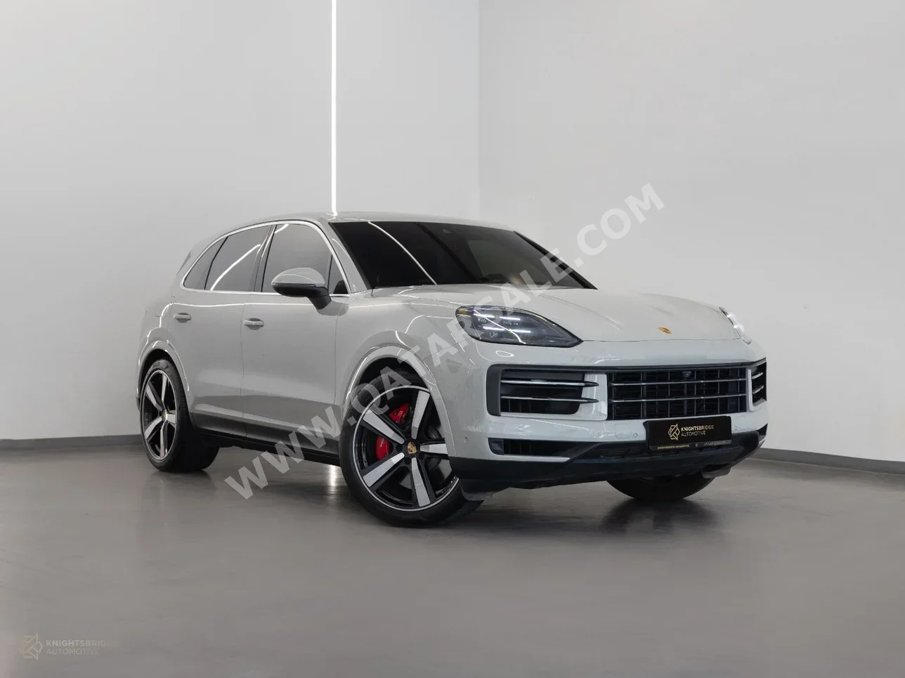 Porsche  Cayenne  S  2024  Automatic  13,500 Km  8 Cylinder  Four Wheel Drive (4WD)  SUV  Gray Nardo