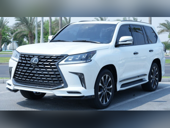 لكزس  ال اكس  570 اس بلاك ايديشن  2021  اوتوماتيك  65,000 كم  8 سلندر  دفع رباعي  اس يو في  أبيض