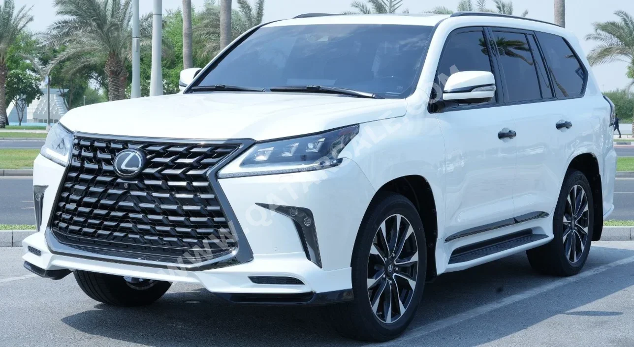 Lexus  LX  570 S Black Edition  2021  Automatic  65,000 Km  8 Cylinder  Four Wheel Drive (4WD)  SUV  White