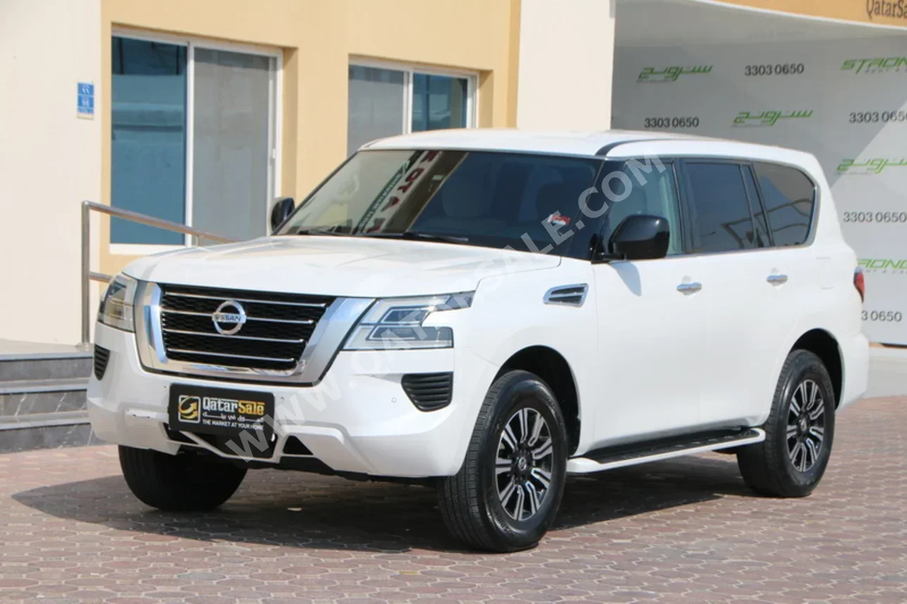 Nissan Patrol XE 2020 Automatic 189,000 Km 6 Cylinder Four Wheel Drive (4WD) SUV White