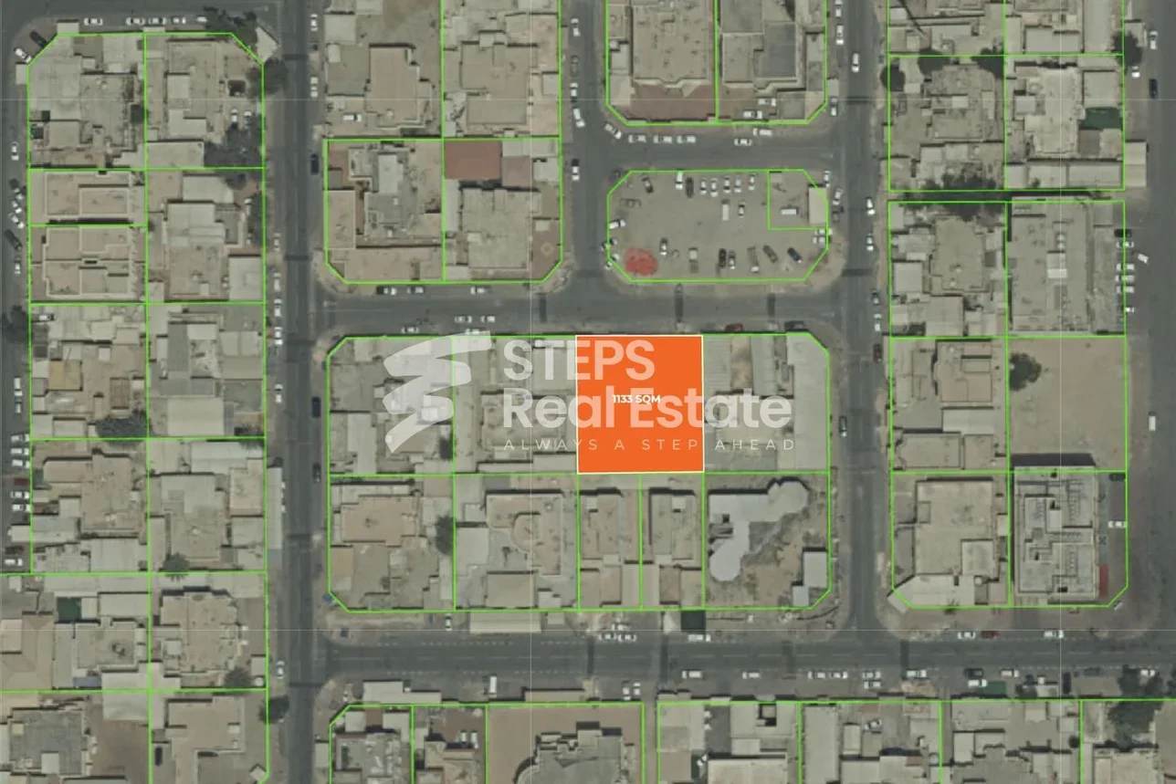 Lands For Sale in Al Rayyan  - Al Gharrafa  -Area Size 1,133 Square Meter