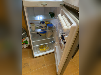 SHARP  Top Freezer Refrigerator  - Gray