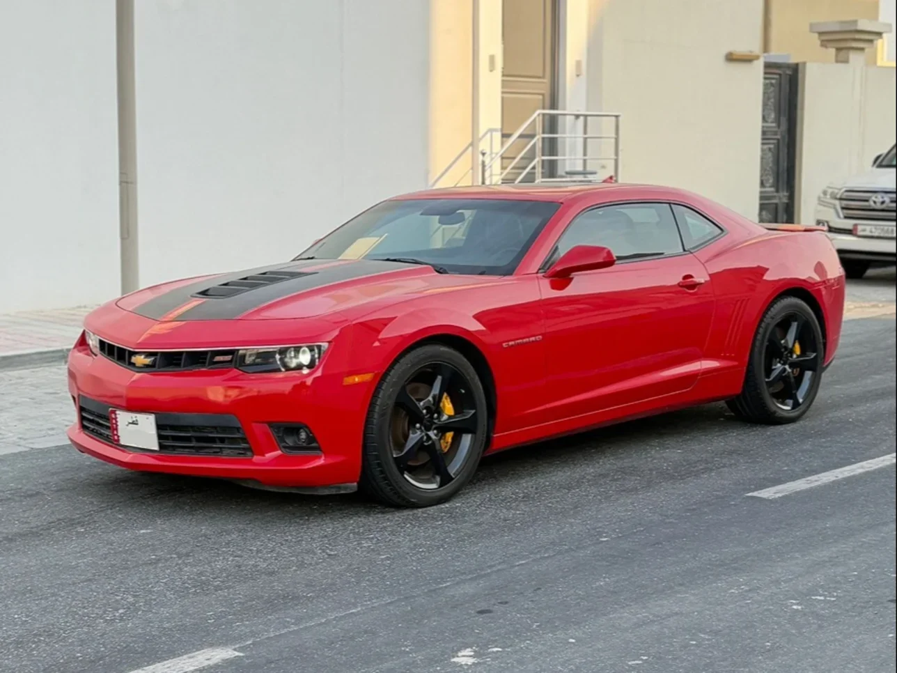 Chevrolet Camaro SS 2015 Automatic 128,000 Km 8 Cylinder Rear Wheel Drive (RWD) Coupe / Sport Red