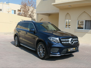 Mercedes-Benz  GLS  500  2018  Automatic  91,000 Km  8 Cylinder  Four Wheel Drive (4WD)  SUV  Dark Blue