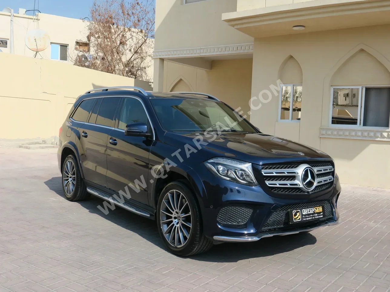 Mercedes-Benz  GLS  500  2018  Automatic  91,000 Km  8 Cylinder  Four Wheel Drive (4WD)  SUV  Dark Blue