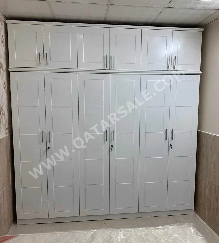 Wardrobes & Dressers - Wardrobes - Doha Furniture - White Qatar 3 Wood ...
