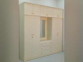 Wardrobes & Dressers - Doha Furniture  - Wardrobes  - Beige