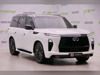 انفنيتي  كيو اكس  80 اوتوغراف  2025  اوتوماتيك  27,000 كم  6 سلندر  دفع رباعي  اس يو في  أبيض و أسود  تحت الضمان