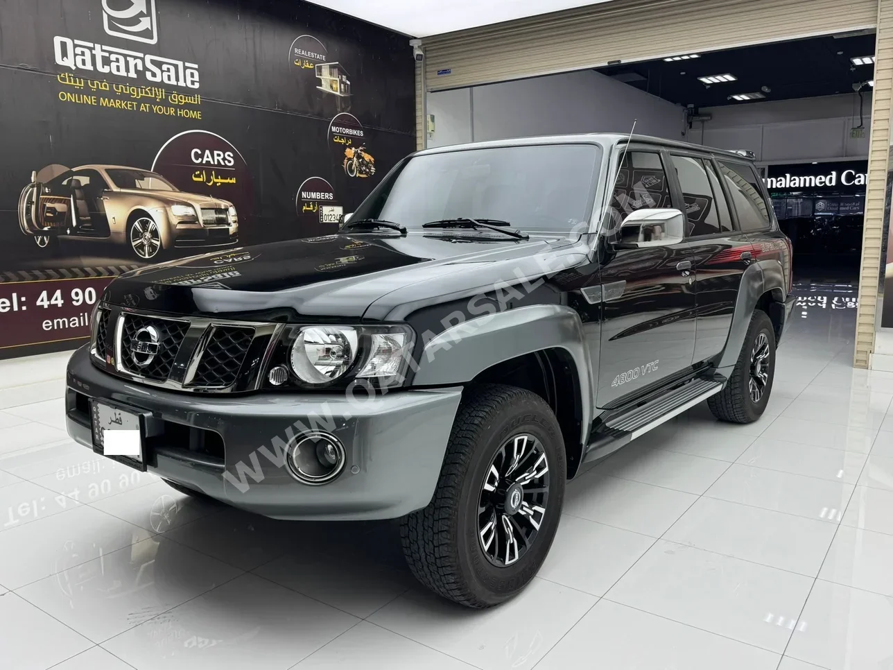 Nissan Patrol Super Safari 2024 Automatic 22,000 Km 6 Cylinder Four Wheel Drive (4WD) SUV Black With Warranty