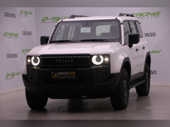 Toyota Prado TXL 2025 Automatic 1,000 Km 4 Cylinder Four Wheel Drive (4WD) SUV White With Warranty