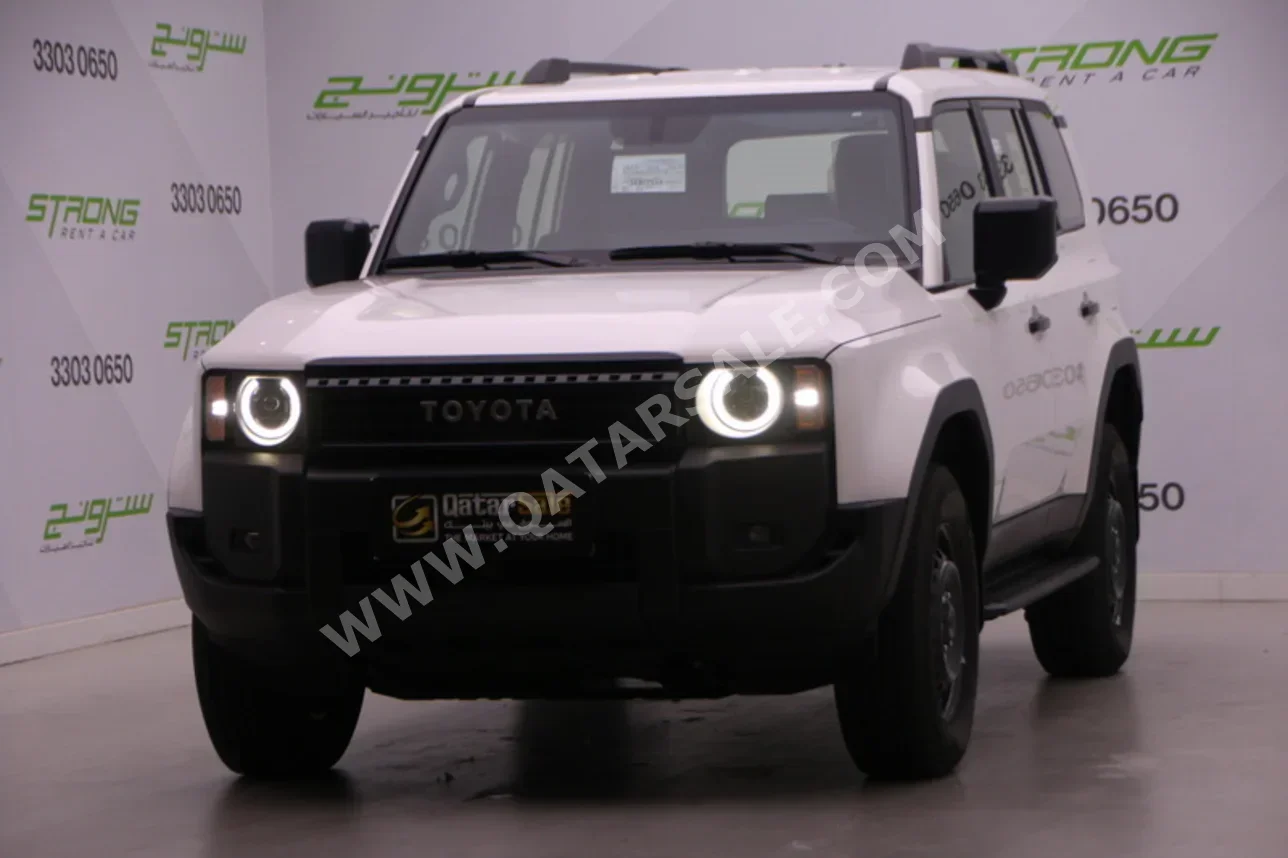 Toyota  Prado  TXL  2025  Automatic  1,000 Km  4 Cylinder  Four Wheel Drive (4WD)  SUV  White  With Warranty
