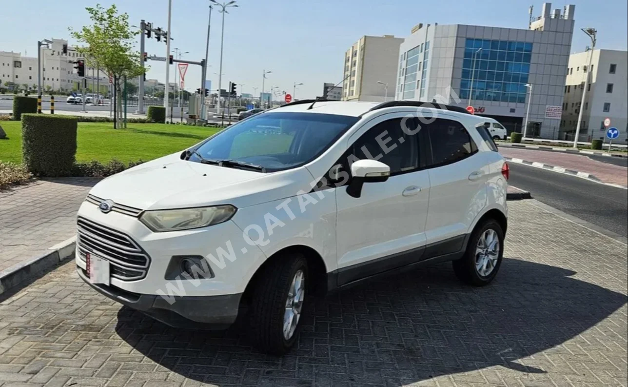 فورد  ايكو سبورت  تيتانيوم  2016  اوتوماتيك  108,000 كم  4 سلندر  سحب امامي  اس يو في  أبيض