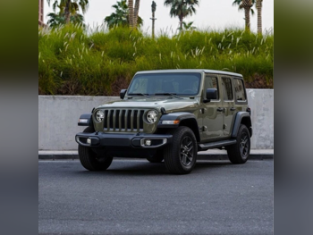 جييب  رانجلار  سبورت  2025  اوتوماتيك  0 كم  6 سلندر  دفع رباعي  اس يو في  أخضر  تحت الضمان