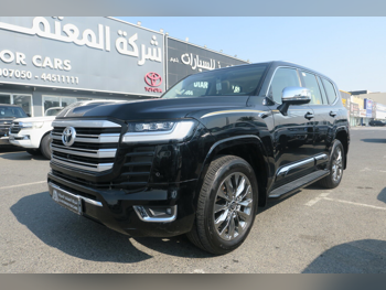 تويوتا لاند كروزر في اكس توين توربو 2023 اوتوماتيك 95,000 كم 6 سلندر دفع رباعي اس يو في أسود