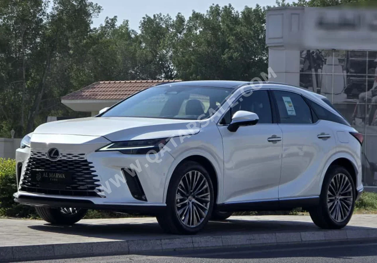 لكزس  ار اكس  350  2025  اوتوماتيك  600 كم  6 سلندر  دفع رباعي  اس يو في  أبيض  تحت الضمان