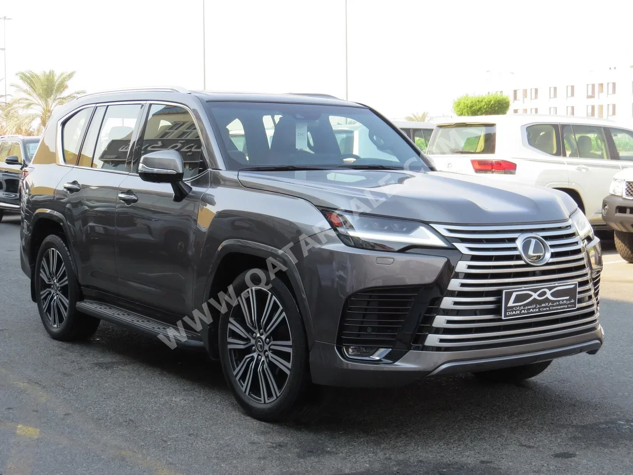Lexus  LX  600 Luxury  2024  Automatic  46,000 Km  6 Cylinder  Four Wheel Drive (4WD)  SUV  Gray  With Warranty