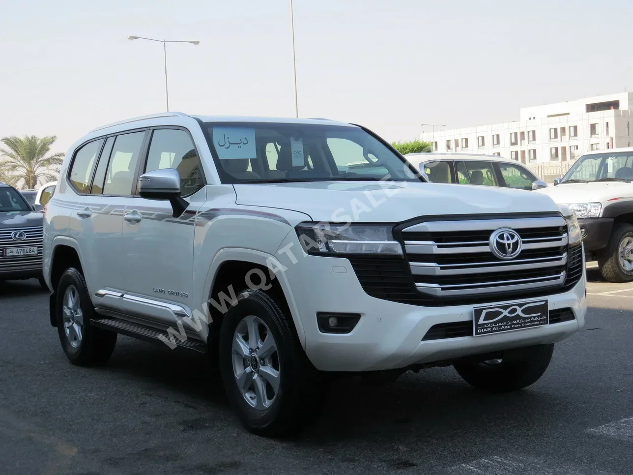 Toyota  Land Cruiser  GXR  2023  Automatic  77,000 Km  6 Cylinder  Four Wheel Drive (4WD)  SUV  White