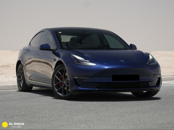 Tesla  Model 3  Performance  2022  Automatic  48,000 Km  0 Cylinder  All Wheel Drive (AWD)  Sedan  Blue
