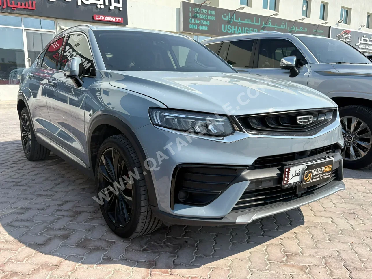 جيلي  توجيلا  2023  اوتوماتيك  70,000 كم  4 سلندر  دفع رباعي  اس يو في  رمادي  تحت الضمان