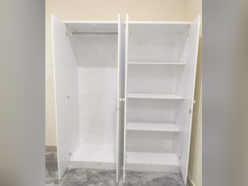 خزائن ودواليب الملابس والزينة - دوحة فيرنيتشر  - خزائن  - أبيض