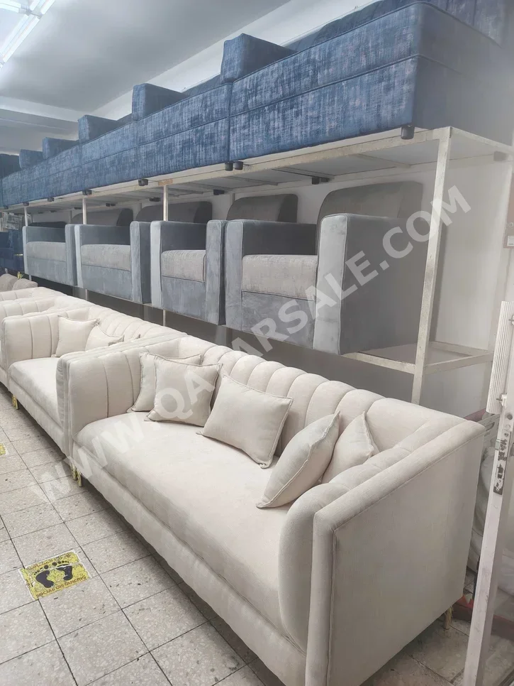 Sofas, Couches & Chairs Lifestyle  Sofa Set  - Fabric  - Beige