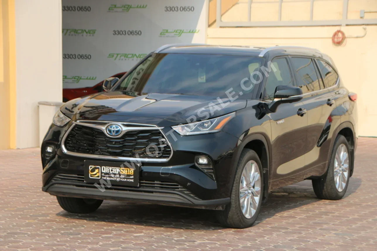 تويوتا  هاي لاندر  هايبرد  2023  اوتوماتيك  15,000 كم  4 سلندر  دفع رباعي  اس يو في  أسود  تحت الضمان