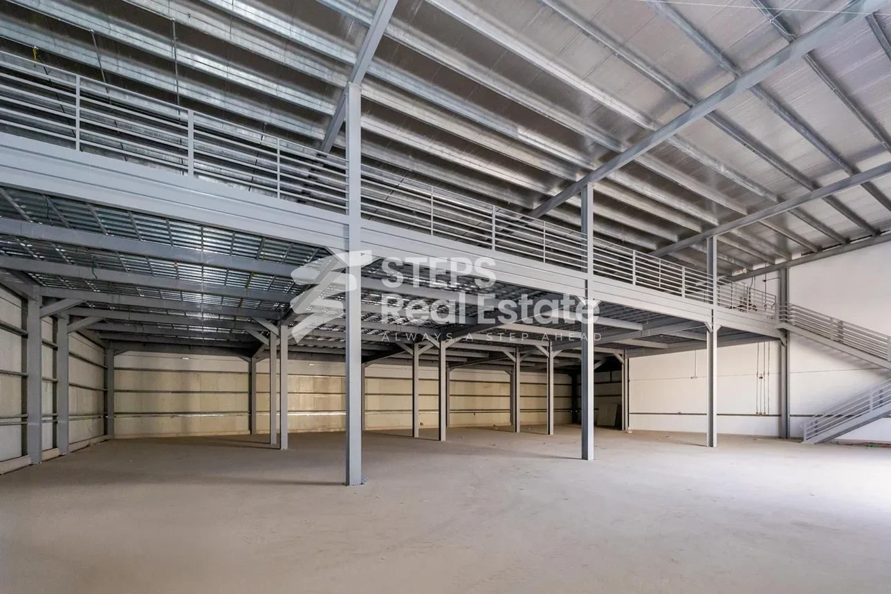 Warehouses & Stores - Al Wakrah - Barkit Al Awamer -Area Size: 2000 Square Meter