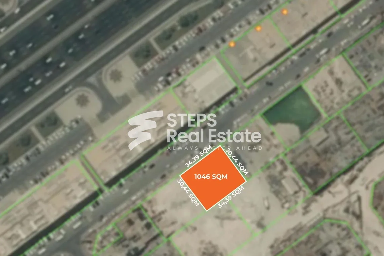 اراضي للبيع في الريان - الوعب -المساحة 1,046 متر مربع