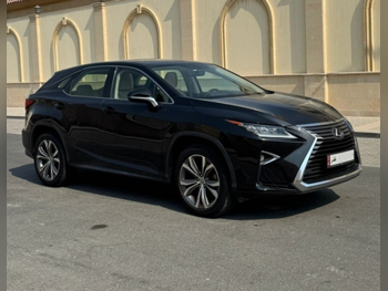 Lexus RX 350 2017 Automatic 234,000 Km 6 Cylinder Four Wheel Drive (4WD) SUV Black